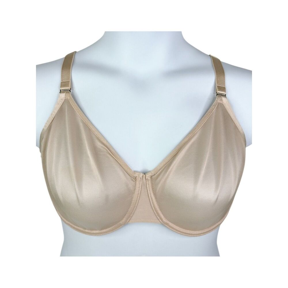 Soma Unbelievable Minimizer Bra sz 38DD * Pale Sand Underwire Minimizing Bra